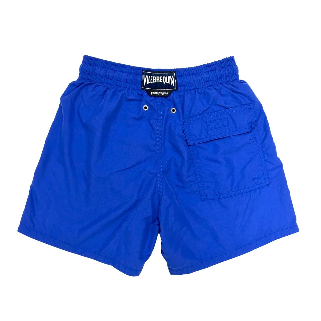 Palm Angels Vilebrequin Swim Shorts Blue