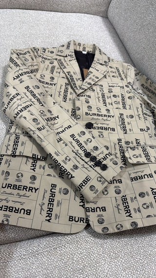 Burberry Lawrence Beige Coat