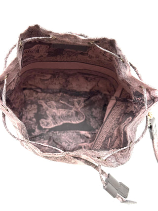 DIOR Oblique Travel Pouch Pink