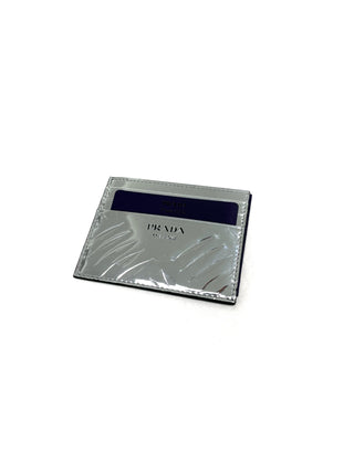 Prada Silver Card Holder