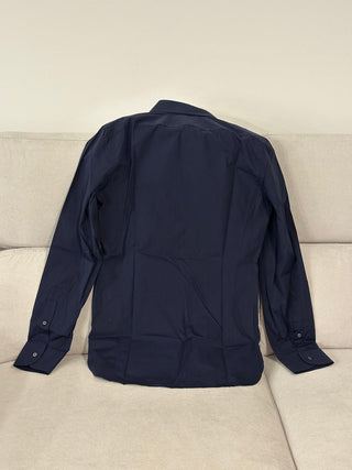 Gucci Long Sleeve GG Embroidery Navy