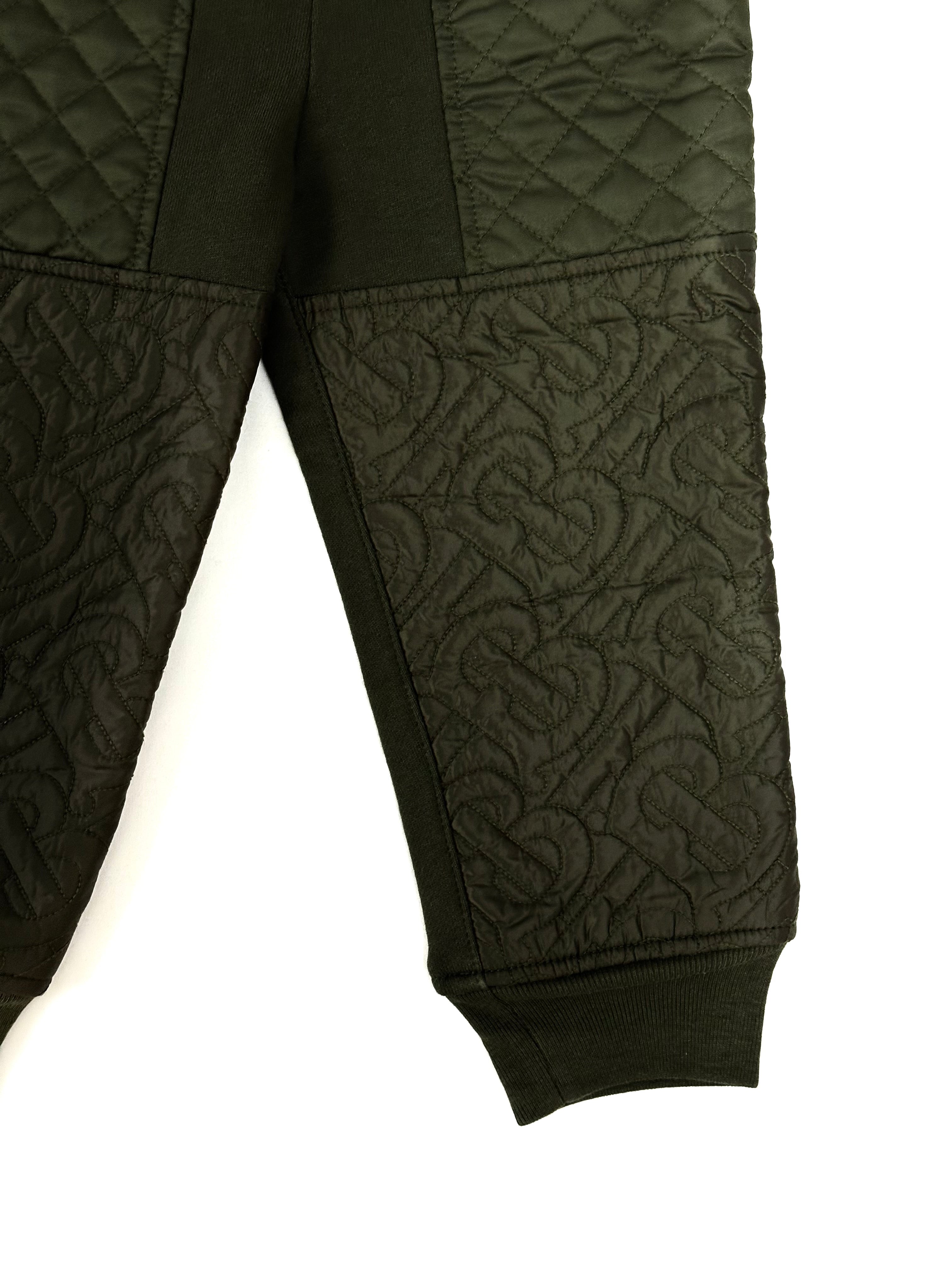 Burberry Army Green Jogger Pants