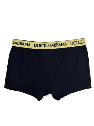 Dolce & Gabbana Glittery Logo Boxer
