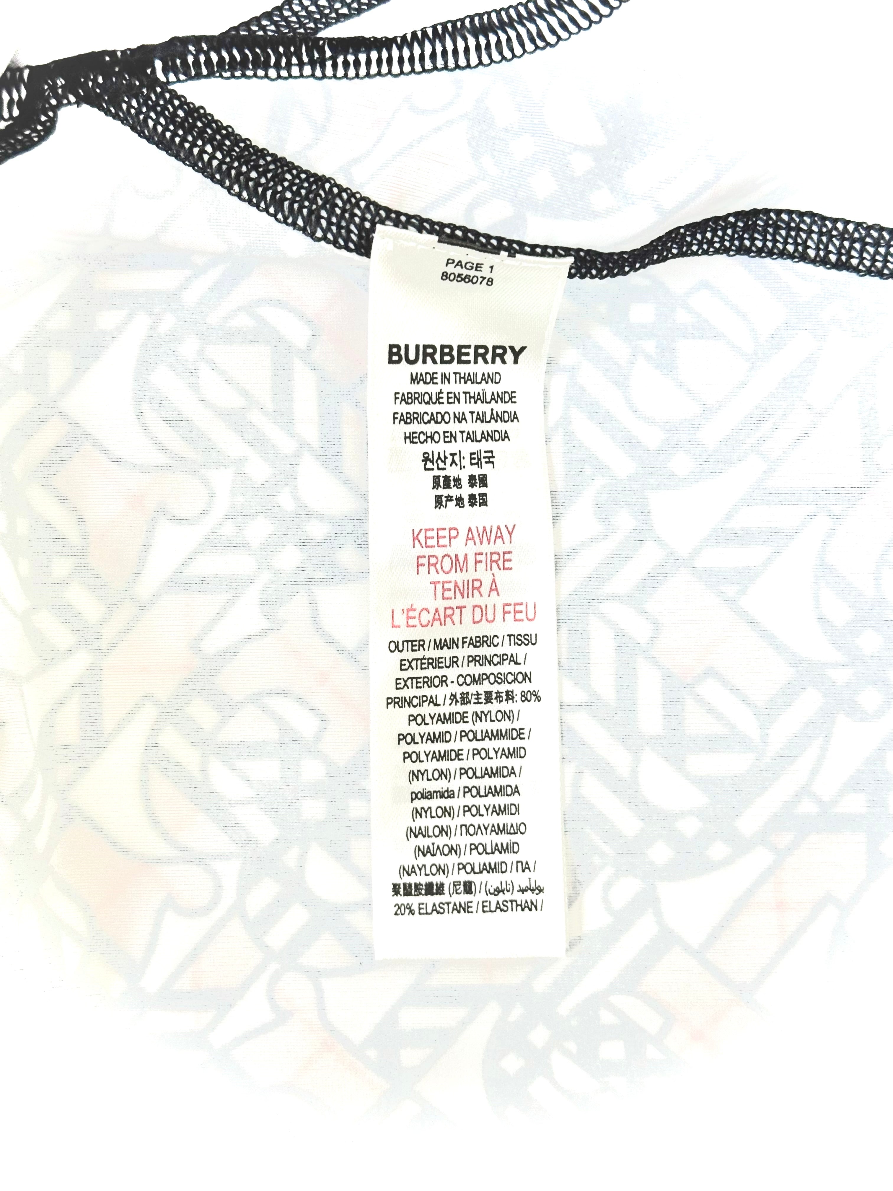 Burberry Classic Colours TB Logo Swim Top & Pants
