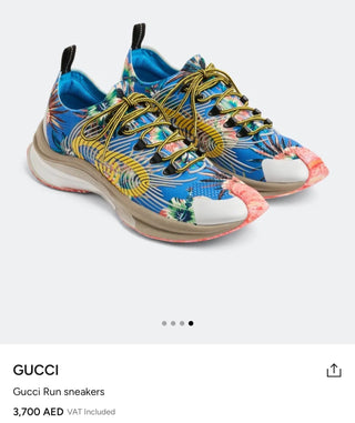 Gucci Run Sneakers Multicolor