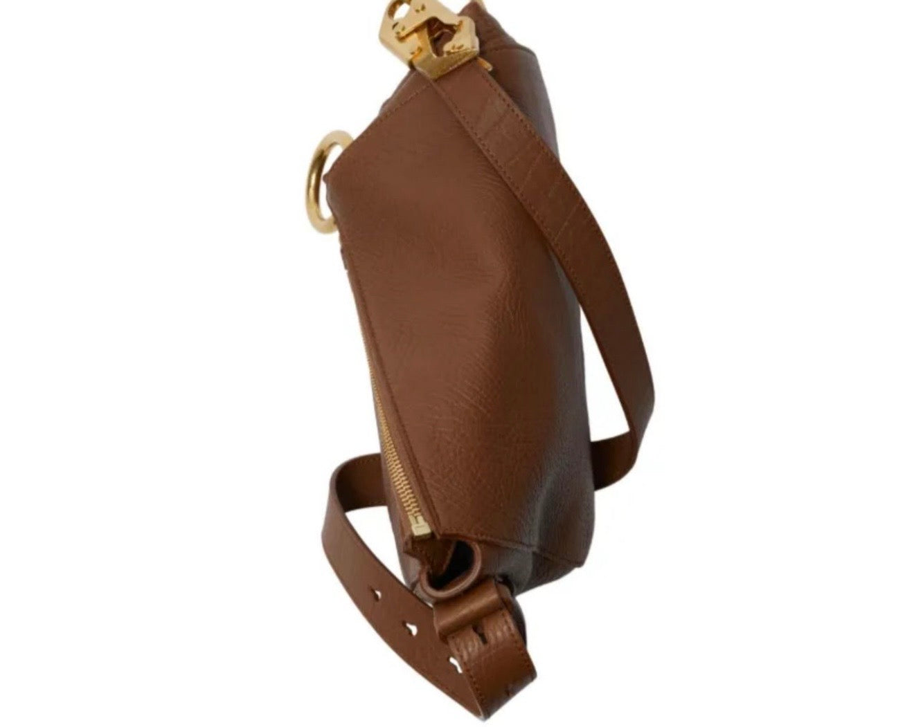 Burberry Medium Knight Leather Shoulder Bag