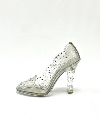 Dolce and Gabbana Silver PVC Crystal Embellishments