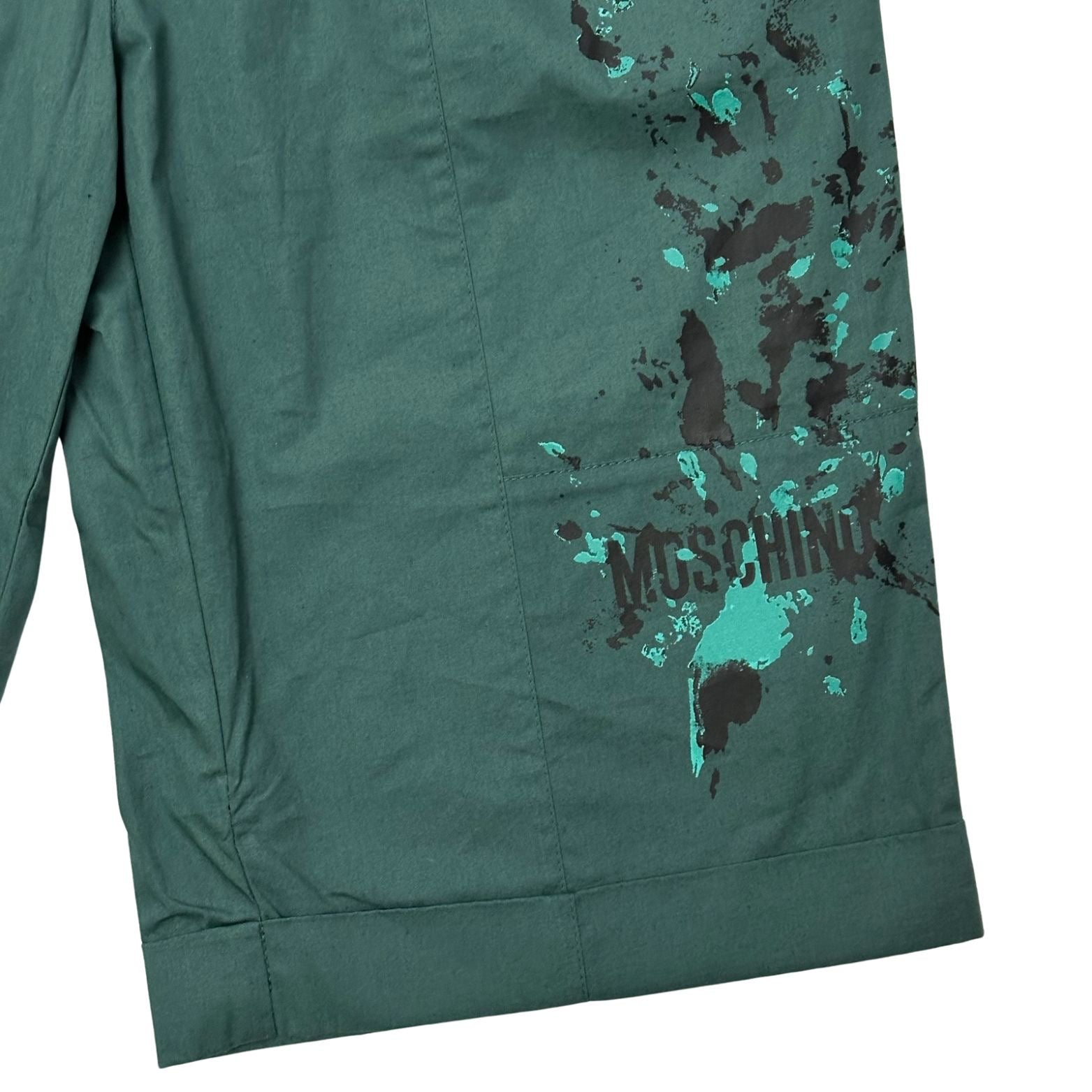 Moschino Army Green Shorts