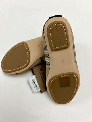Burberry Classic Vintage Caro Design Ballerinas