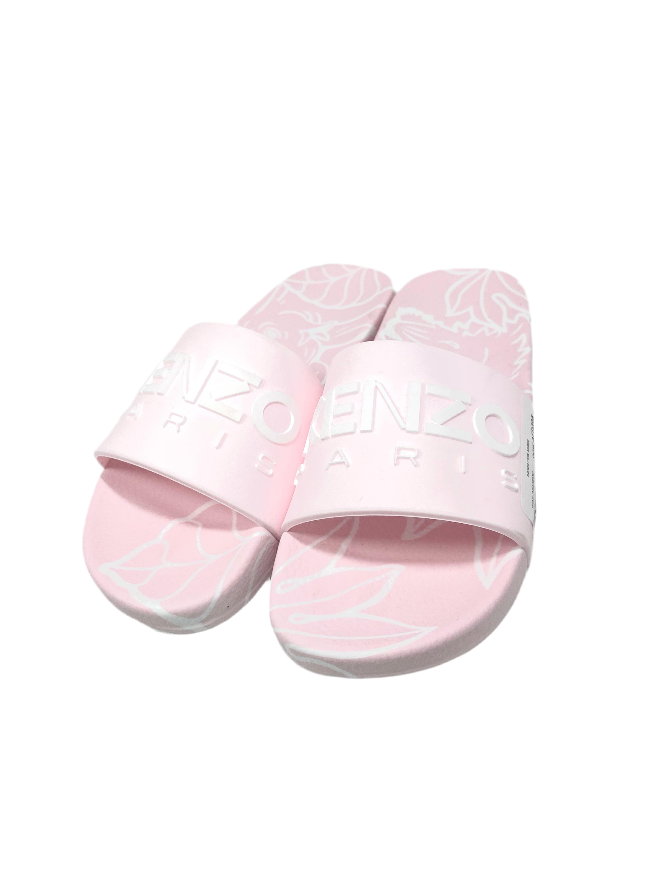 Kenzo Pink Slides