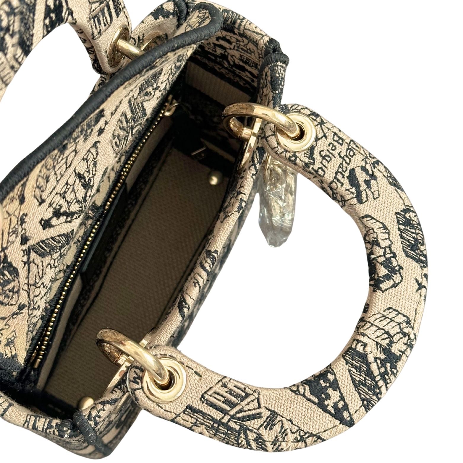 Lady Dior Mini D Lite Neutral Color