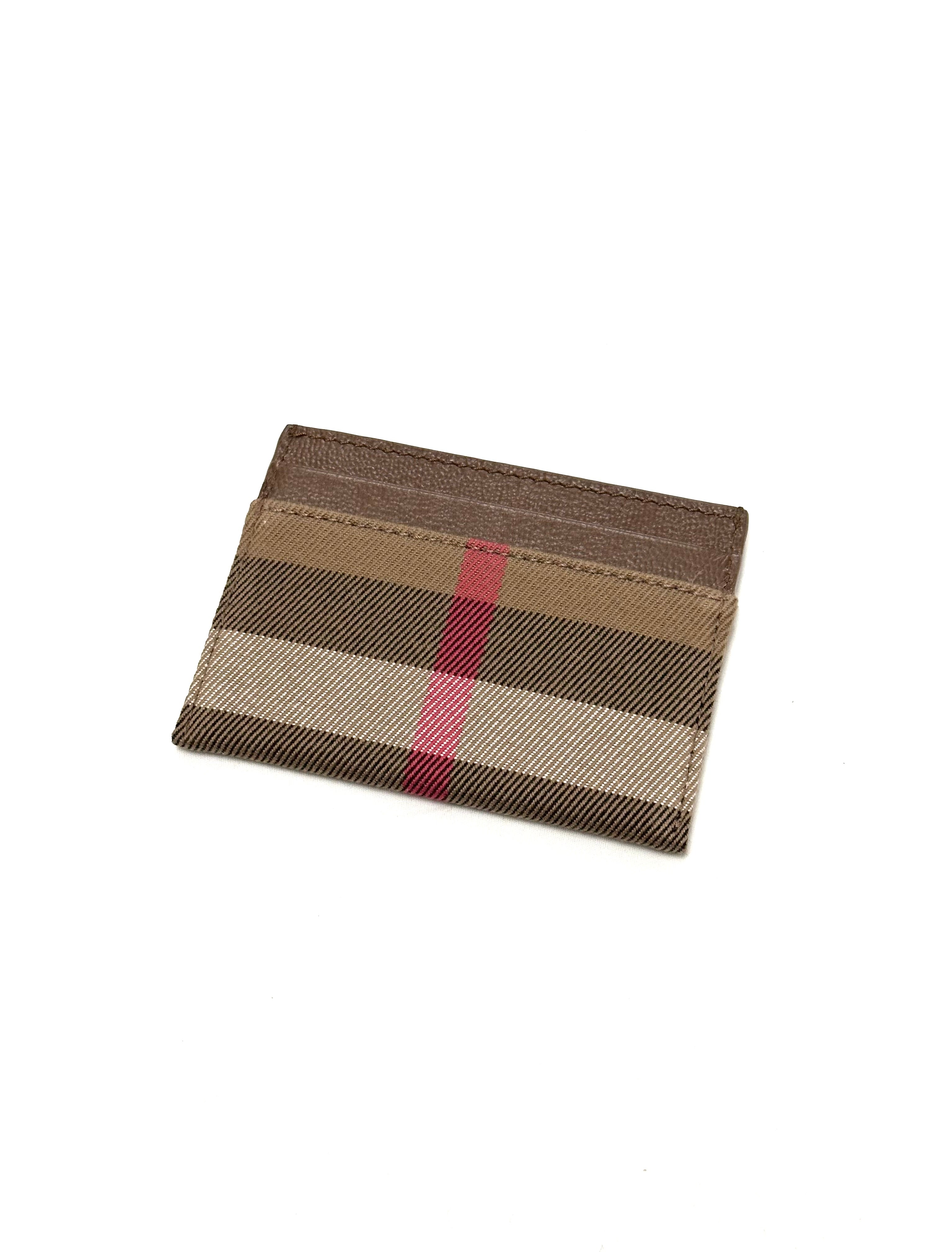 Burberry Beige Classic Card Holder