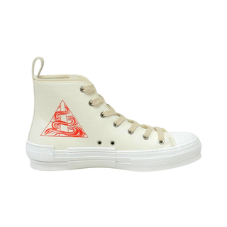 Christian Dior B23 High Top AsteroDior Abstract Logo Sneakers
