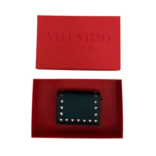 Valentino Bifold Rockstud Black