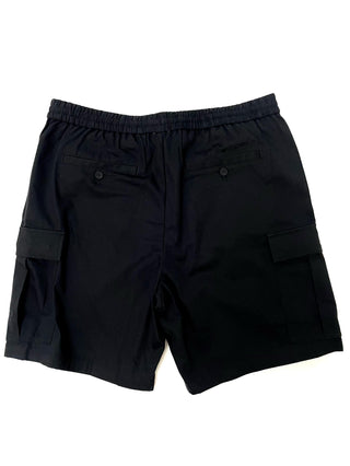 Burberry Black Elastic Waste Shorts
