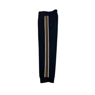 Fendi FF Logo Trim Sweatpants