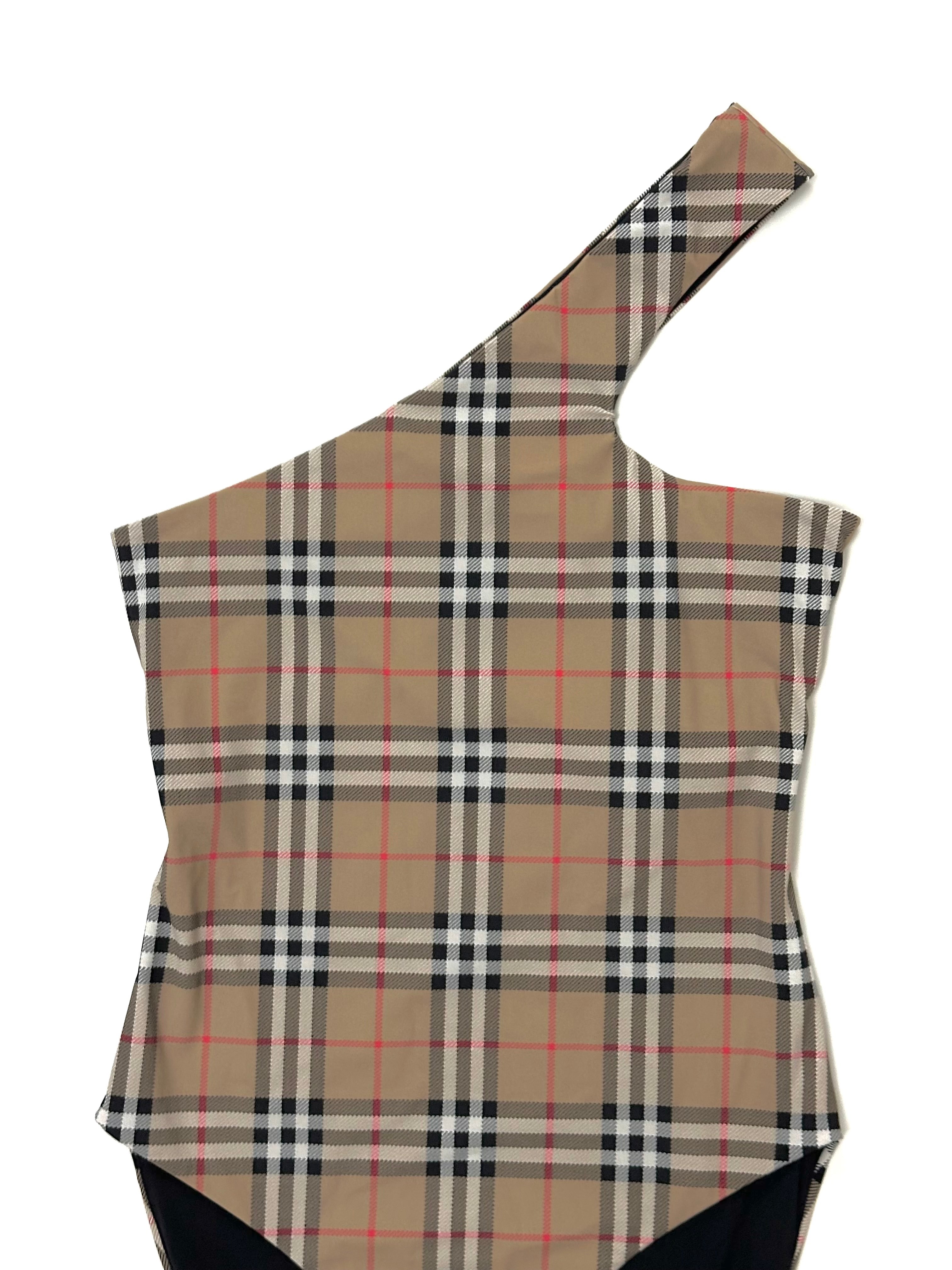 Burberry Classic Vintage One Strap Swimsuit