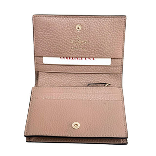 Valentino Bifold Rockstud Beige