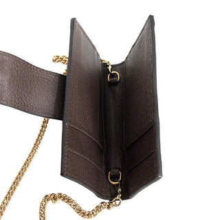 Gucci Ophidia Chain Wallet GG Canvas