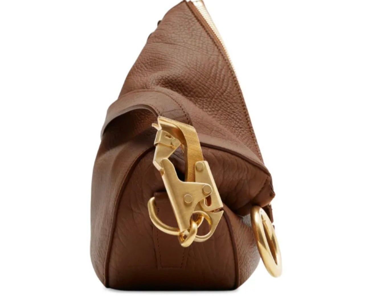 Burberry Medium Knight Leather Shoulder Bag