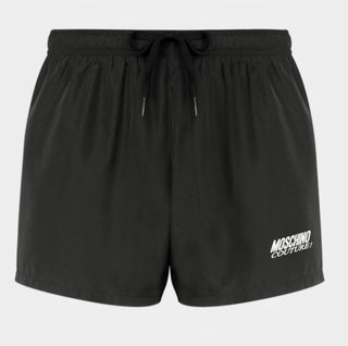 Moschino Logo Embroidery Nylon Swim Short