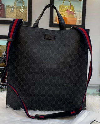 Gucci Classic Grey Tote Bag