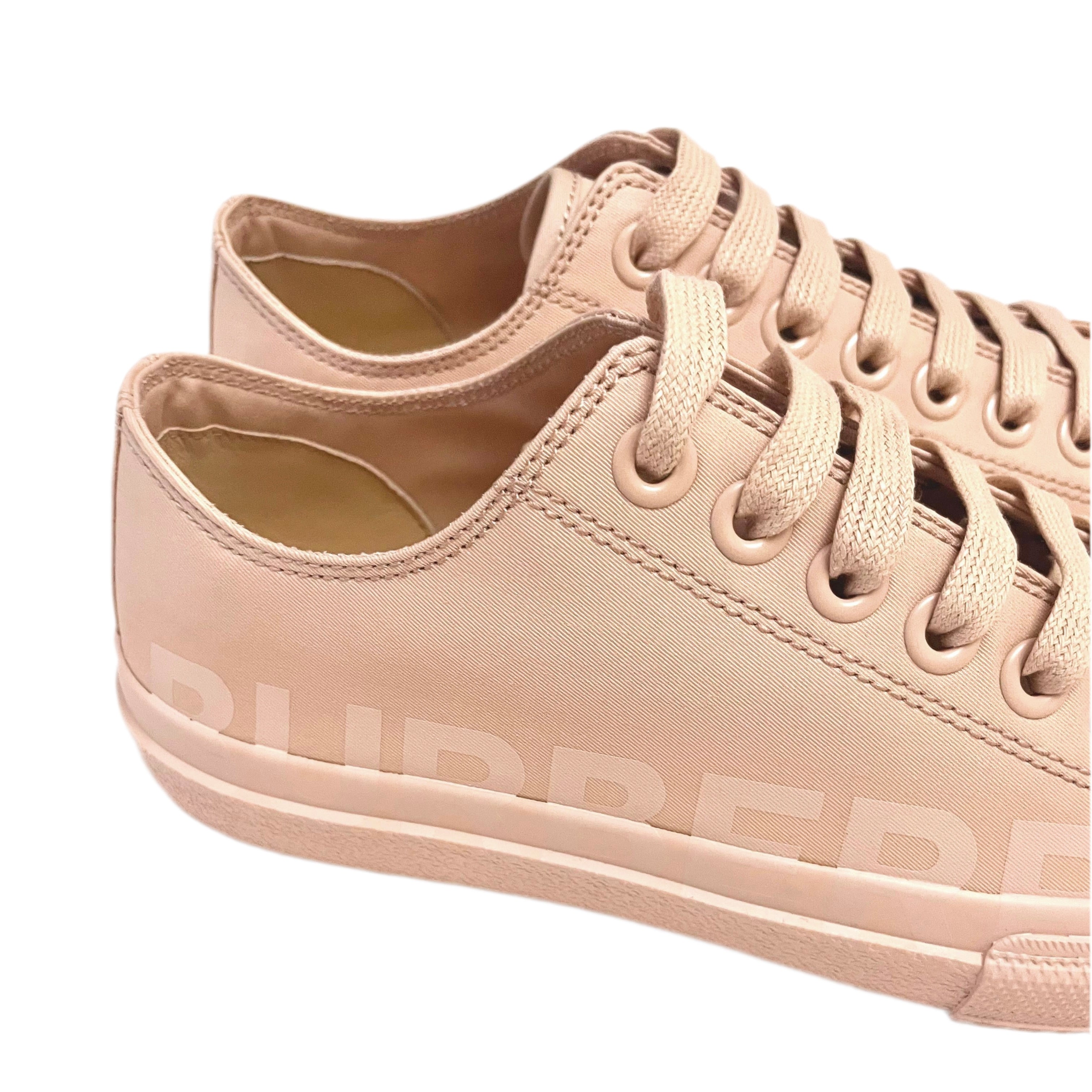 Burberry Beige Low Cut Sneakers