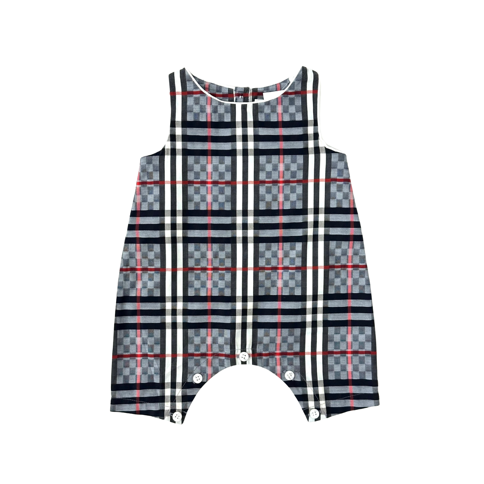 Burberry Baby Set with Classic Onesie and Cardigan