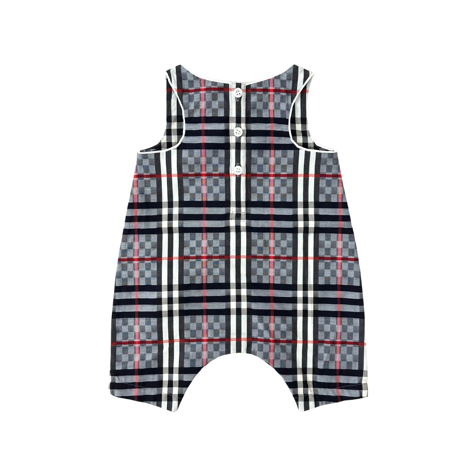 Burberry Baby Set with Classic Onesie and Cardigan
