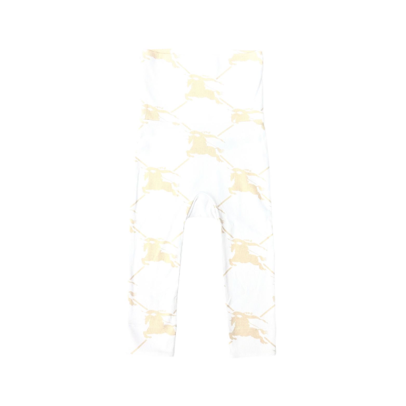 Burberry White with Beige TB Logo 3 Pieces Gift Set