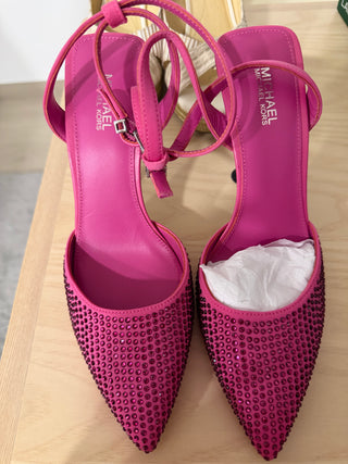 Michael Kors Pink Crystal Pumps