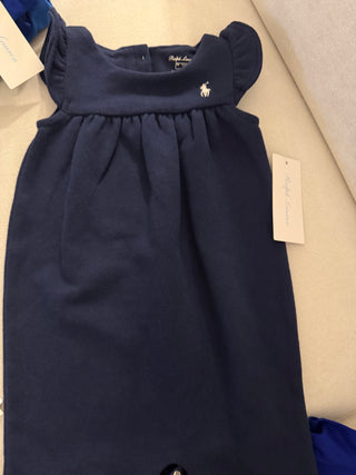 Ralph Lauren Navy Baby onesie