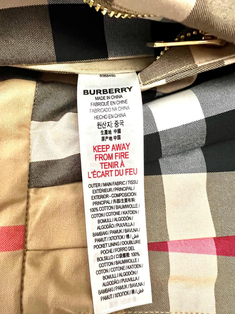 Burberry Classic Beige Skirt Short