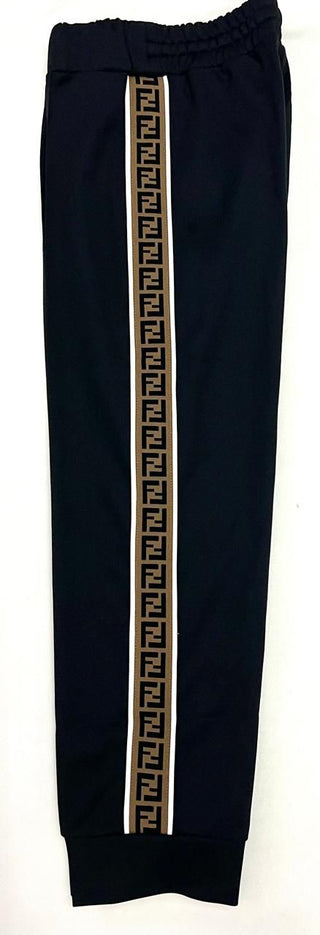 Fendi FF Logo Trim Sweatpants