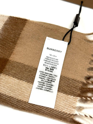 Burberry Classic Cashmere Scarf