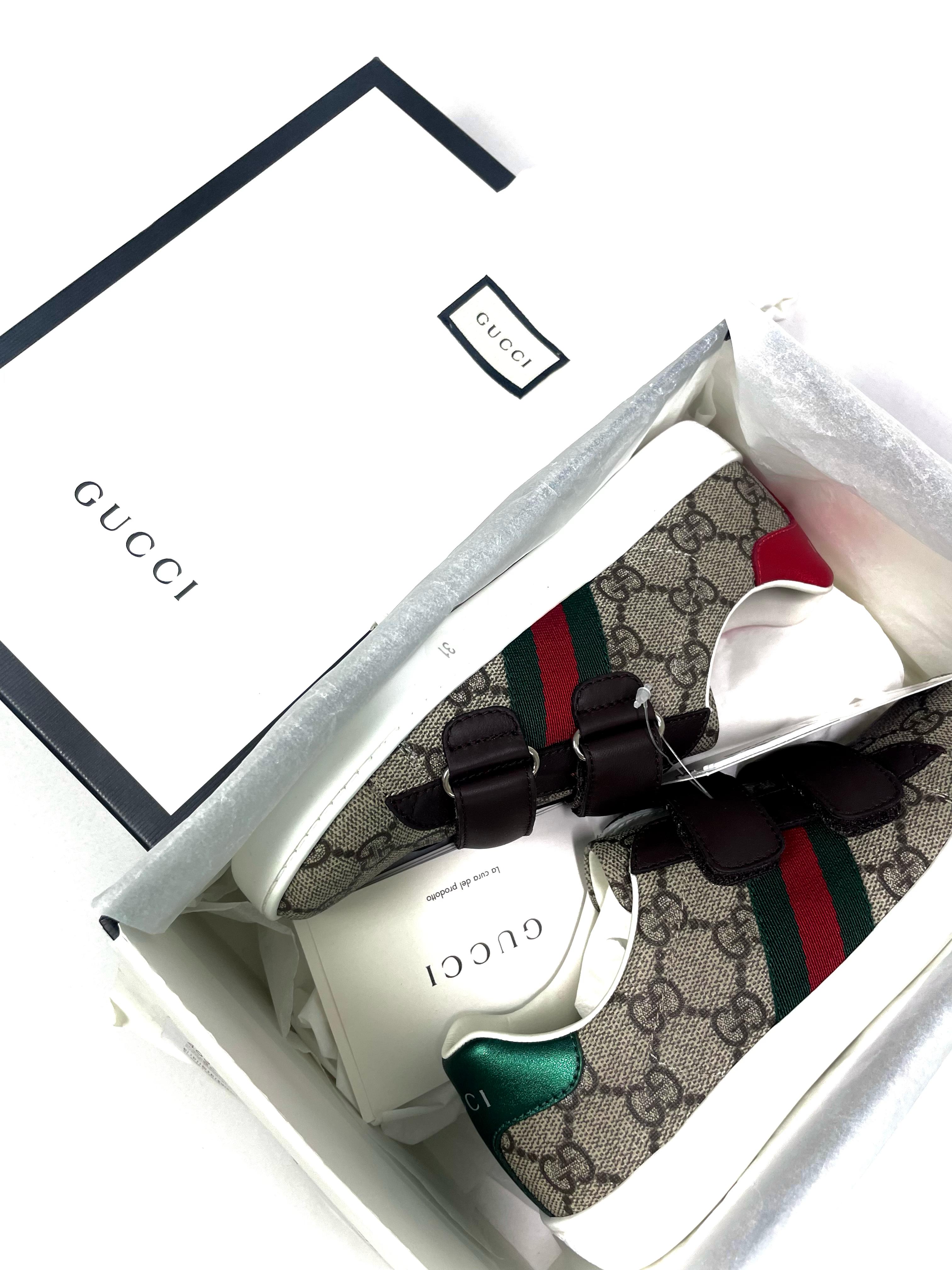 Gucci Classic Monogram Kids Sneakers
